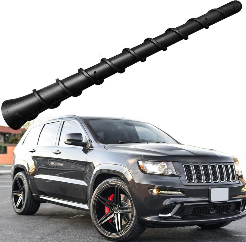 KSaAuto Antenna Compatible with 2011-2023 Jeep Cherokee Grand Cherokee Accessories Renegade Compass Liberty, for Chrysler 200, Dodge Durango Avenger Dart Journey Nitro, Fiat 500, 68297936AA 5091100AA - Image 1